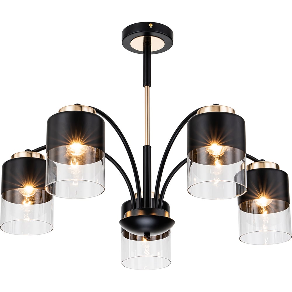Изображение товара Светильник на штанге ESCADA E27*40W Black/Gold 2121/5P Изображение товара Светильник на штанге ESCADA E27*40W Black/Gold 2121/5P