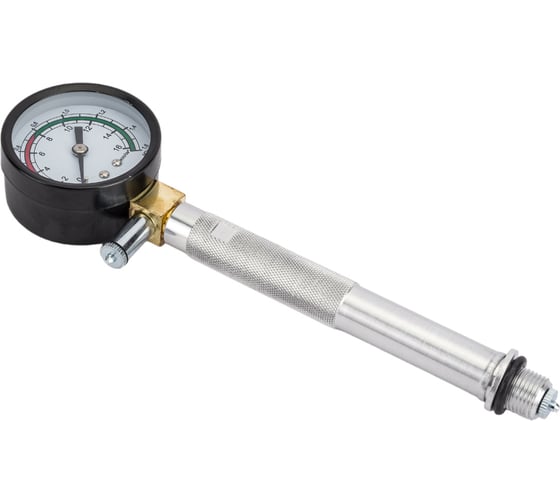 Изображение товара Компрессометр KRAFT 16 Атм., резьбовой для бензиновых двигателей KT 831014