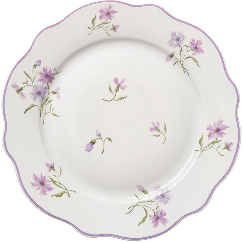 Изображение товара Десертная тарелка HomeQueen Летние воспоминания 19.2 см цветы