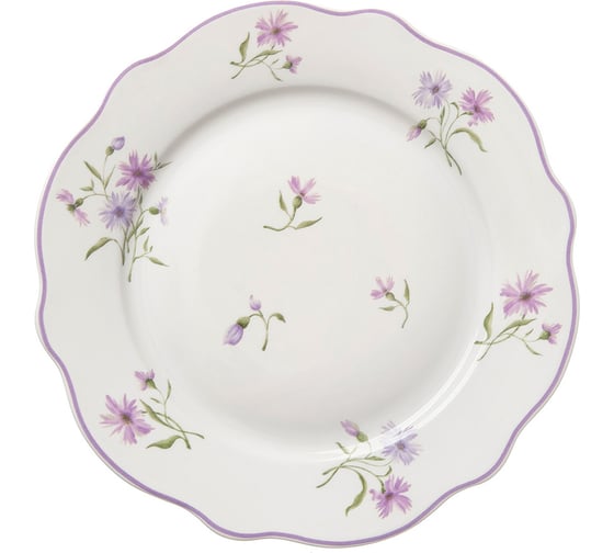 Изображение товара Десертная тарелка HomeQueen Летние воспоминания, цветы 19.2 см /48/6 77103