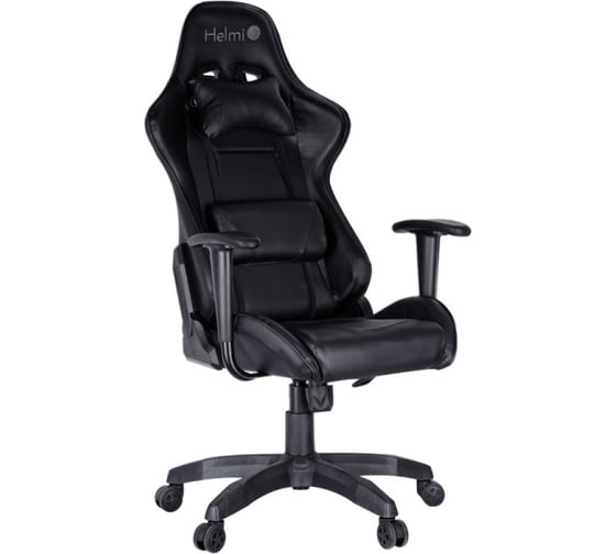 Изображение товара Кресло игровое Helmi HL-G09 Control экокожа черная, 2 подушки 306180