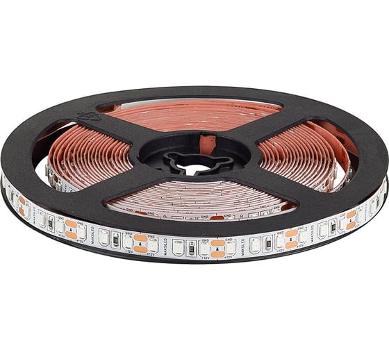 Изображение товара Cветодиодная лента MAKSILED 5 м, 24 В, 19.2 вт/м, 240д/м, ip20, rgbw+6500k, 10 мм, ML-R240-2835+2210-RGBW