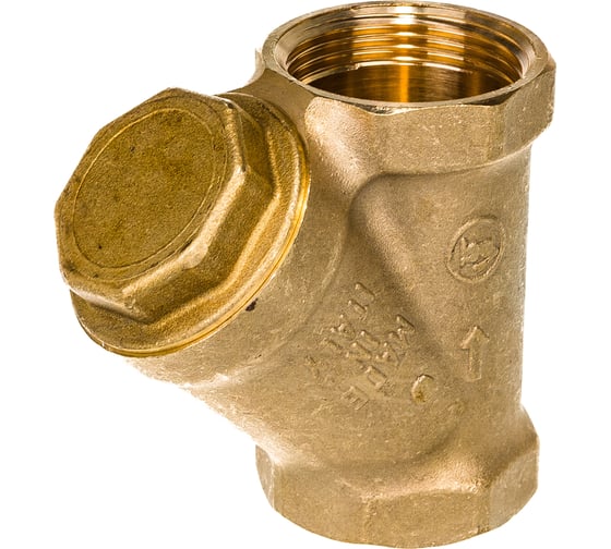 Изображение товара Сетчатый фильтр Giacomini R74A 1 1/4, В, PN, бар-16, латунь R74AY106