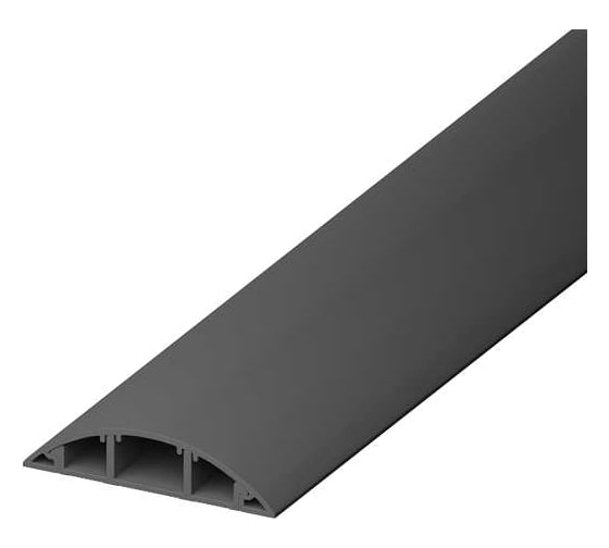 Изображение товара Напольный кабель-канал AGIS пвх 70x16 мм cерый 2 м 61.02.70.16.200