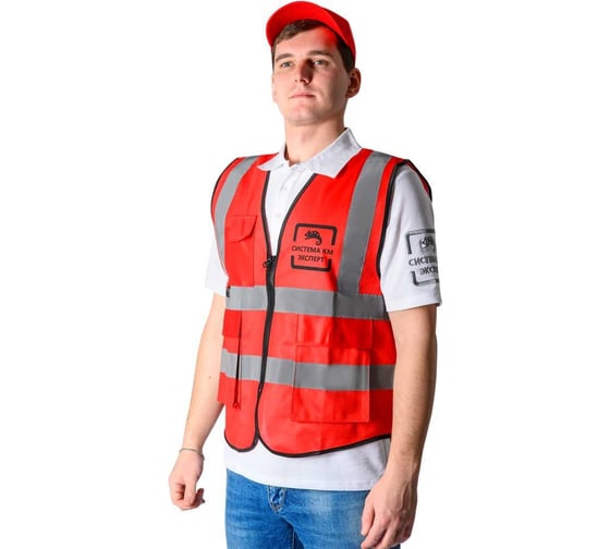 Изображение товара Сигнальный жилет Система КМ Премиум размер L lo49846 Vest-KM-L