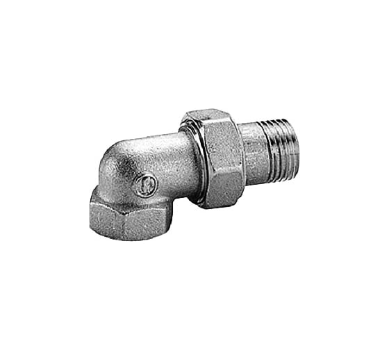Изображение товара Сгон Giacomini угловой, НВ, 1/2", 1/2" , латунь, хромированный R19X003