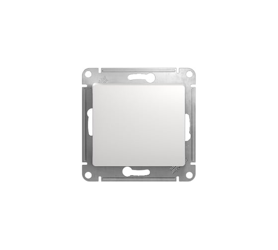 Изображение товара Механизм переключателя Systeme Electric 1-клавишный GLOSSA белый SchE GSL000161
