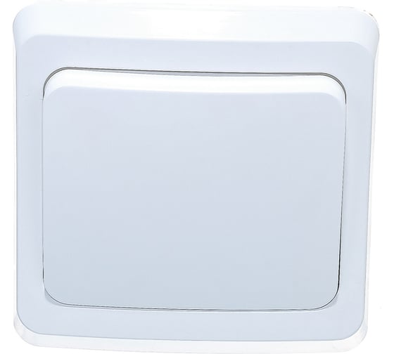 Изображение товара Выключатель Systeme Electric 1-клавишный СП Этюд 10А белый SchE BC10-001B