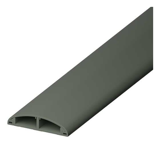 Изображение товара Напольный кабель-канал AGIS пвх 50x12 мм cерый бетон 2 м 61.04.50.12.200