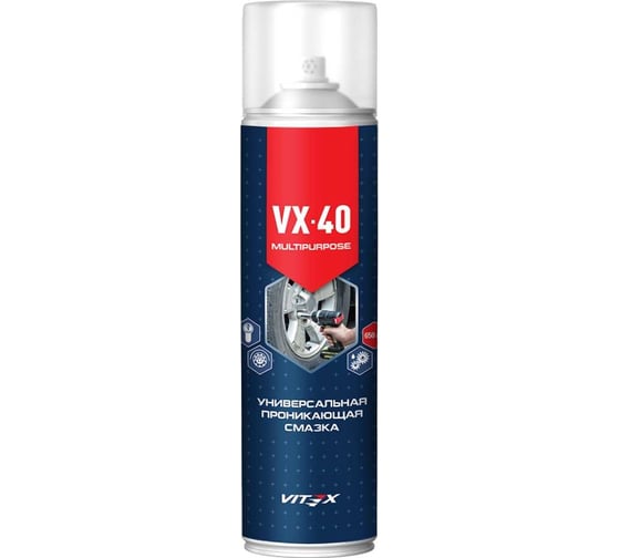 Изображение товара Смазка проникающая VITEX VX-40 универсальная 650 мл v905521