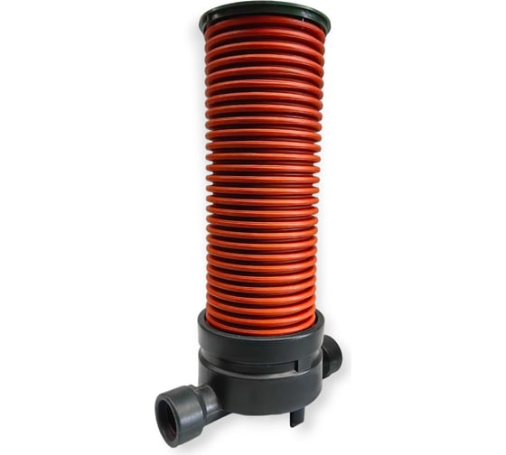 Изображение товара Колодец канализационный смотровой в сборе Агросток 368/315x1000 с проходной лотковой частью 110 мм 55721