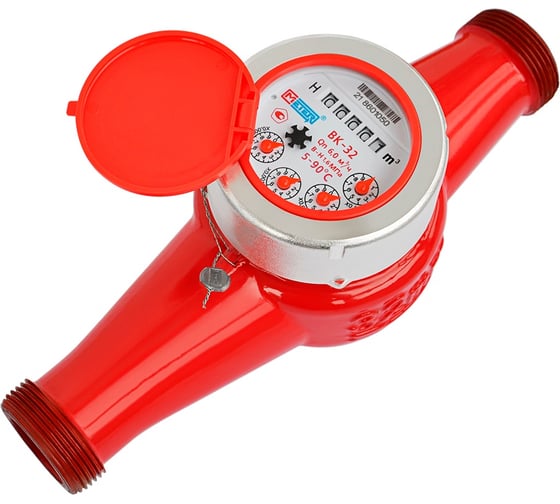 Изображение товара Счетчик воды МЕТЕР ВК-32 со штуцерами 8195