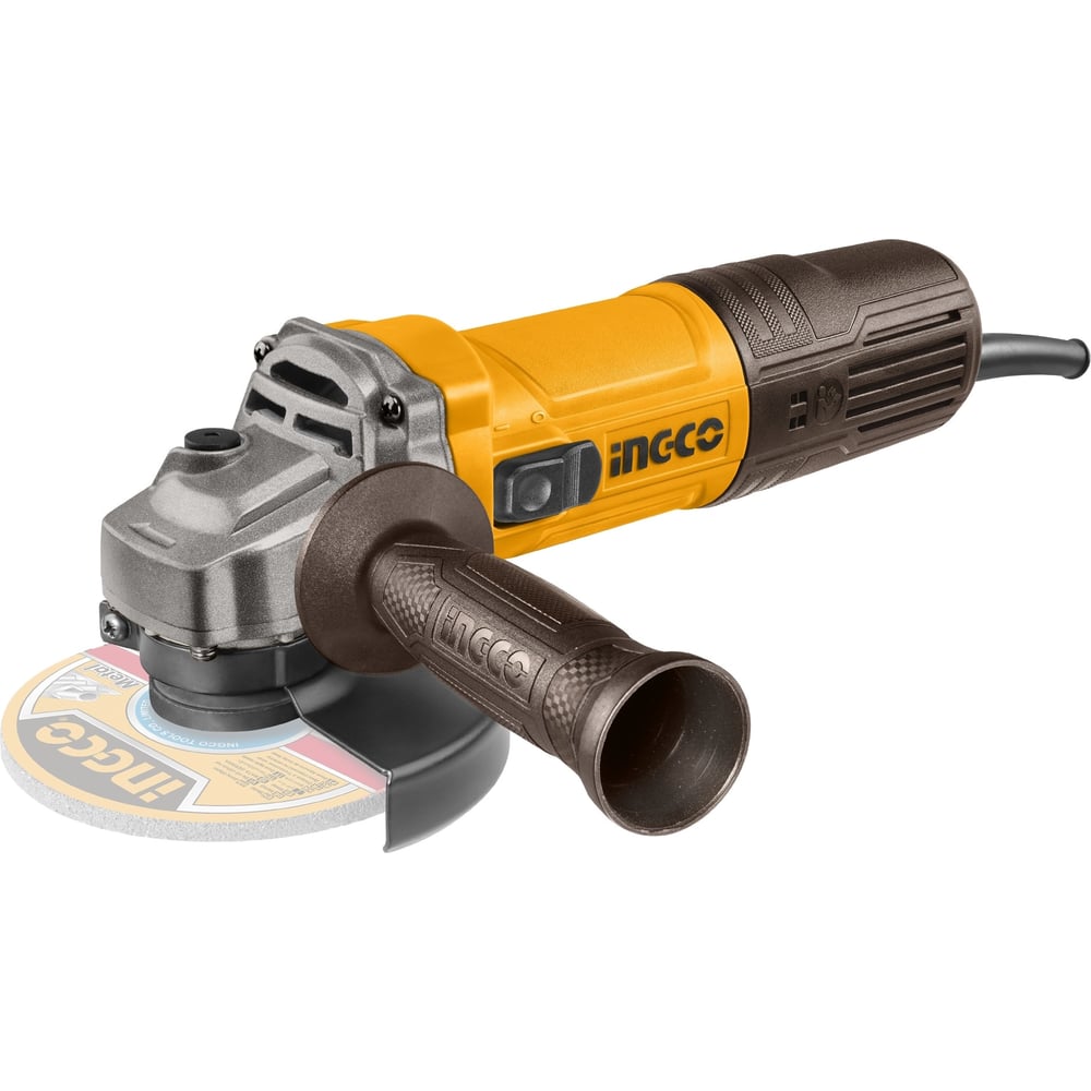 Изображение товара Угловая шлифовальная машина INGCO INDUSTRIAL 1100 Вт 125 мм AG110028
