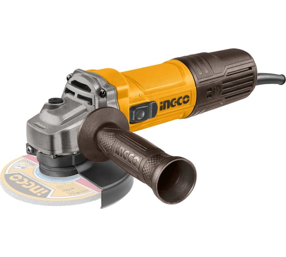 Изображение товара Угловая шлифовальная машина INGCO INDUSTRIAL 1100 Вт, 125 мм AG110028