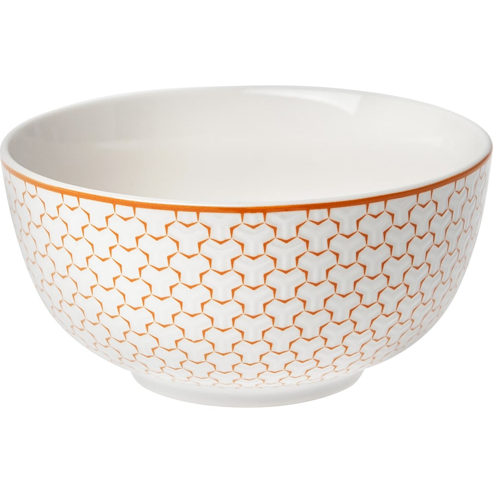 Изображение товара Тарелка-боул HomeQueen Медовая 600 мл глубокая костяная