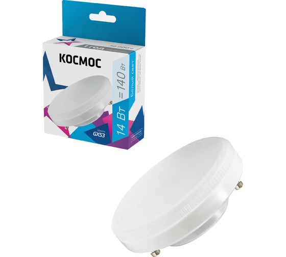 Изображение товара Светодиодная лампа Космос 14Вт GX53 220В 4500K Lksm_LED14wGX5345C