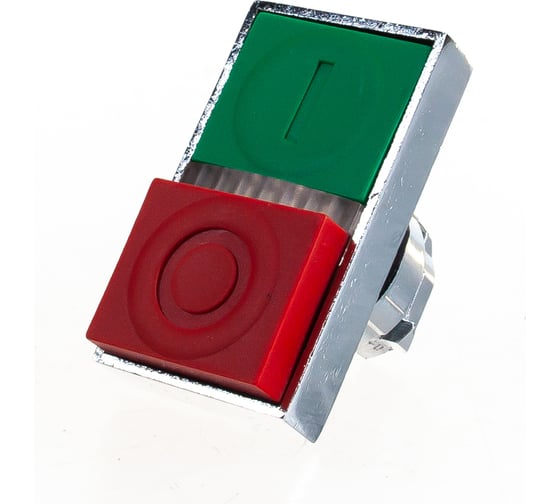 Изображение товара Исполнительный возвратный механизм кнопки без фиксации, с подсветкой EKF XB4 Пуск-стоп PROxima SQXB4BW84