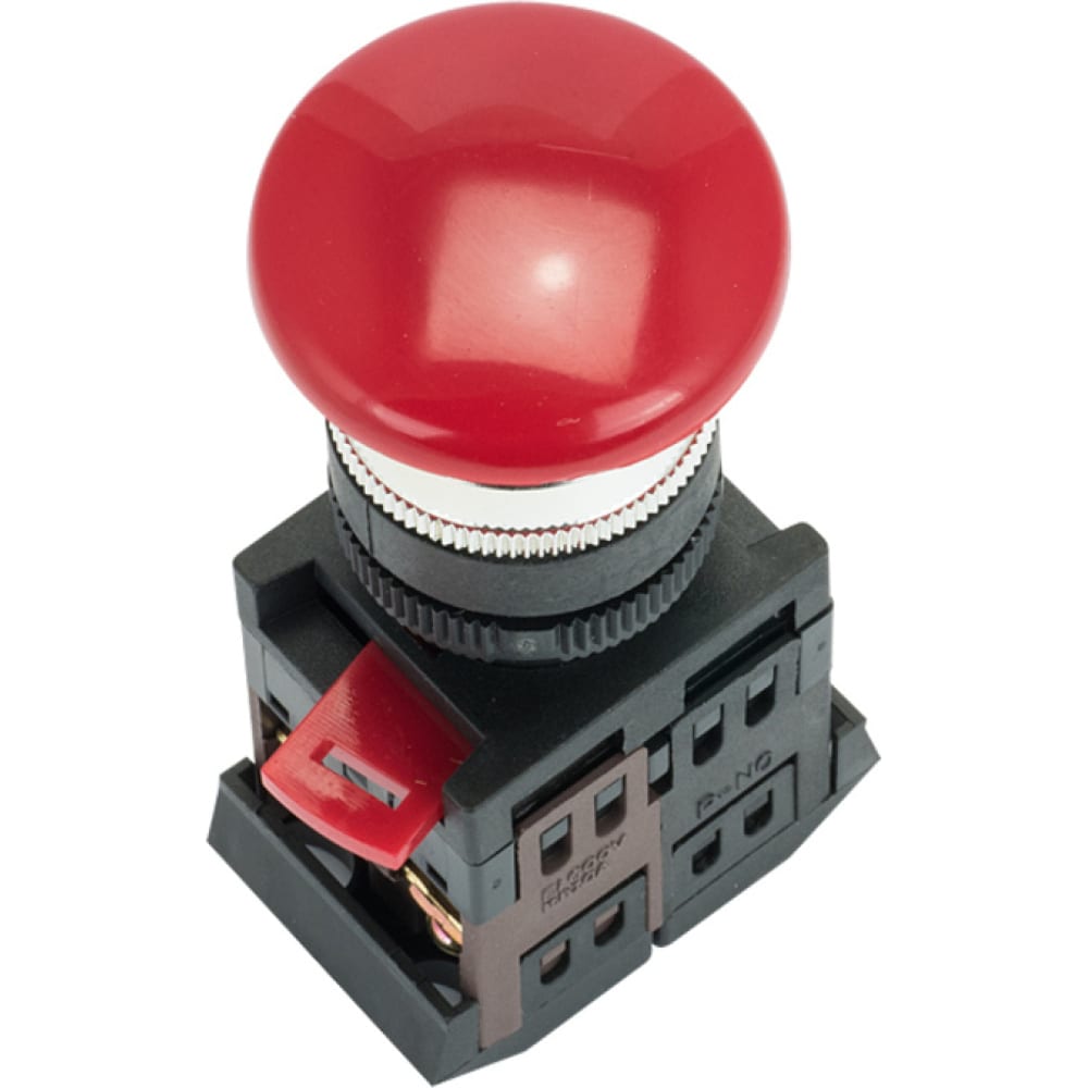Кнопка EKF кнопка с фиксацией подсветка синяя наклейки 12 в 20а 19мм pb4511tlb
