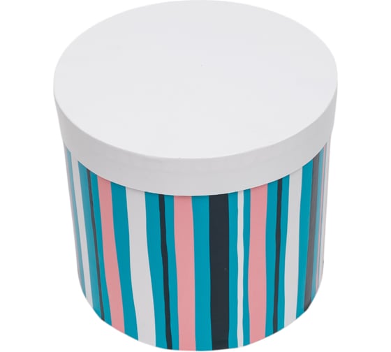 Изображение товара Круглая коробка для цветов, подарков и хранения Cartonnage PKR.14.13.6.10.Kr