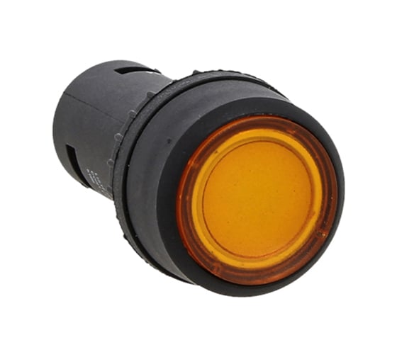 Изображение товара Кнопка с подсветкой EKF PROxima SW2C-10D, желтая, NO, 24В sw2c-md-y-24