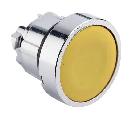 Изображение товара Исполнительный механизм кнопки EKF PROxima XB4, желтый, возвратный, без фиксации, без подсветки, SQ XB4BA-Y