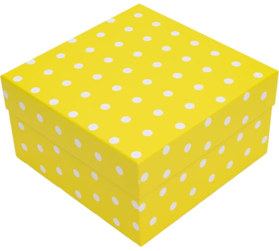 Изображение товара Квадратная коробка для цветов, подарков и хранения Cartonnage PKKD.03.3.13.K