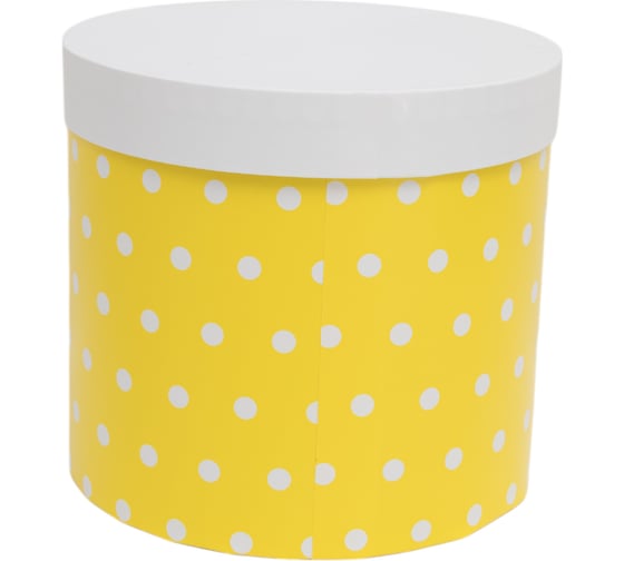 Изображение товара Круглая коробка для цветов, подарков и хранения Cartonnage PK.14.13.3.Kr