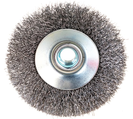 Изображение товара Щетка-крацовка коническая (100 мм, стальная проволока) для УШМ GROSSMEISTER 021048001