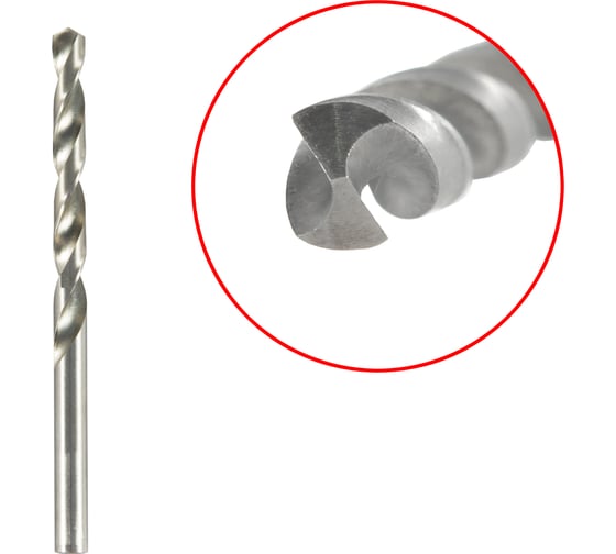 Изображение товара Сверло по металлу PRO класс А (1 шт, 6.5 мм, сталь Р6М5) GROSSMEISTER 021001065