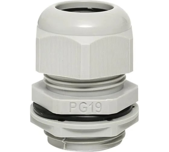 Изображение товара Сальник pg 19 DORI диаметр проводника 12-15мм ip54,2шт/бл 49500
