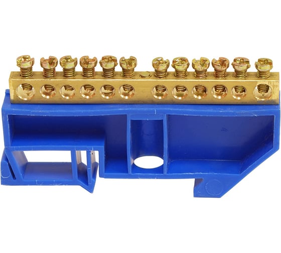 Изображение товара Шина "n" нулевая на din-изоляторе DORI 6x9х12 44710