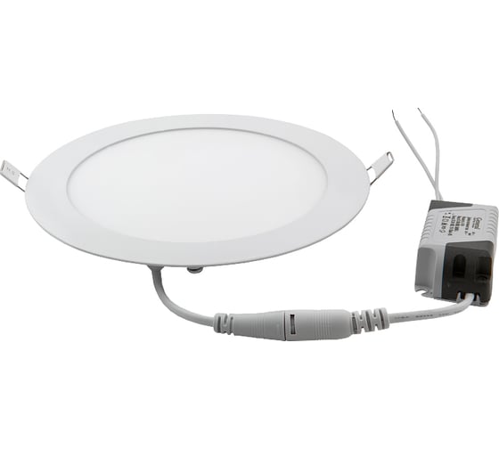 Изображение товара Светодиодный встраиваемый светильник General Lighting Systems круг 14W 924лм D168  2шт уп. 412170