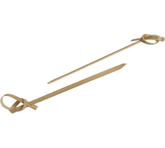 Изображение товара Пики декоративные Optiline Узелок бамбук, 8 см, 100 шт 10-1119