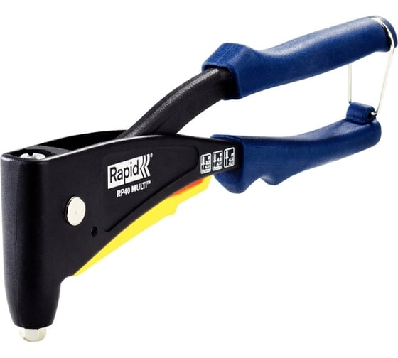 Изображение товара Универсальный заклепочник RAPID RP40 MULTI d 3.2мм, 4.0мм, 4.8мм., мультинасадка 5001139