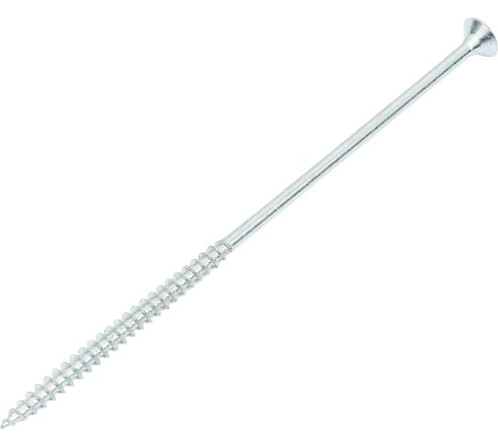 Изображение товара Саморез КРЕП-КОМП белый цинк POZY 6х160 50шт бд6160ф