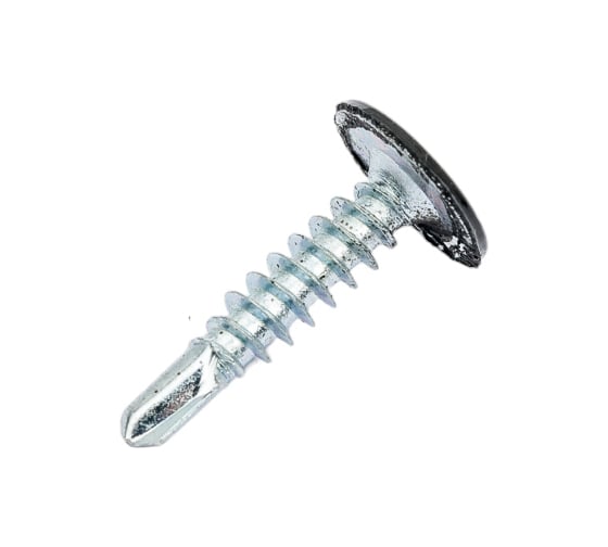 Изображение товара Саморез КРЕП-КОМП ПШC сверло 4,2х19 RAL9005 1000шт пшс199005