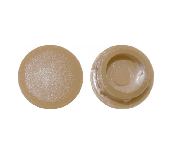 Изображение товара Заглушка под отверстие КРЕП-КОМП 12миллиметр,  св.бежев 1000шт зпр12 св.бежев