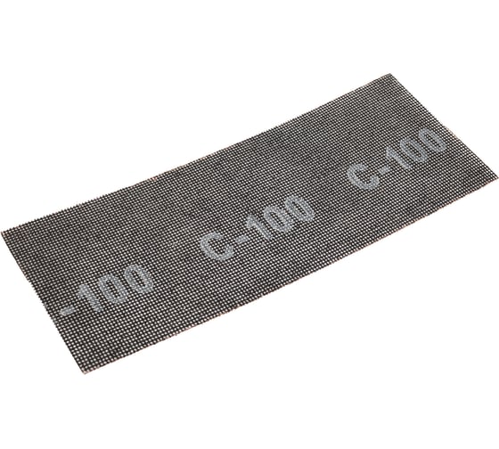 Изображение товара Сетка шлифовальная водостойкая 115x280 мм, P 100, 10 шт РОССНА Р861333