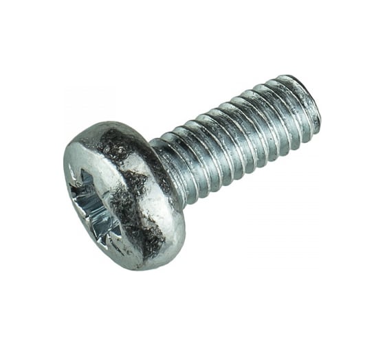 Изображение товара Винт с полуцилиндрической головкой КРЕП-КОМП цинк DIN7985 6х60 1800шт вц660