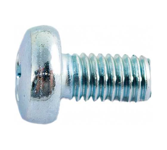 Изображение товара Винт с полуцилиндрической головкой КРЕП-КОМП цинк DIN7985 3х6 100шт вц36мф