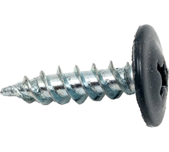 Изображение товара Саморез КРЕП-КОМП ПШО острый 4,2х16 RAL7024 1000шт пшо167024