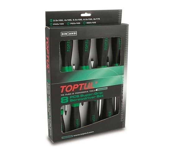 Изображение товара Набор отверток TOPTUL 8шт GAAE0821