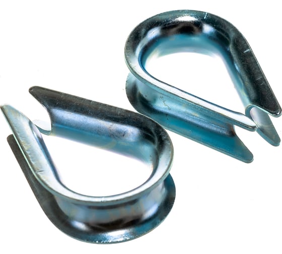 Изображение товара Коуш КРЕП-КОМП для стальных канатов DIN 6899 м12 2шт кск12мф