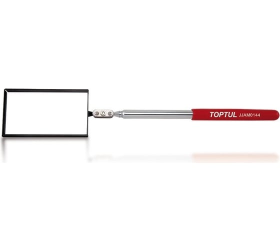 Изображение товара Зеркало телескопическое прямоугольное TOPTUL 50x90мм, 307-443мм JJAM0144