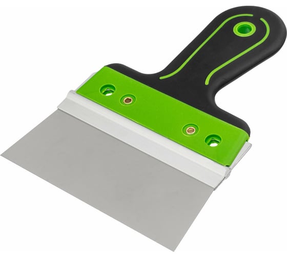 Изображение товара Шпатель фасадный СИБРТЕХ нержавеющая сталь 420s45, 150 мм, 2-компонентная ручка 85590