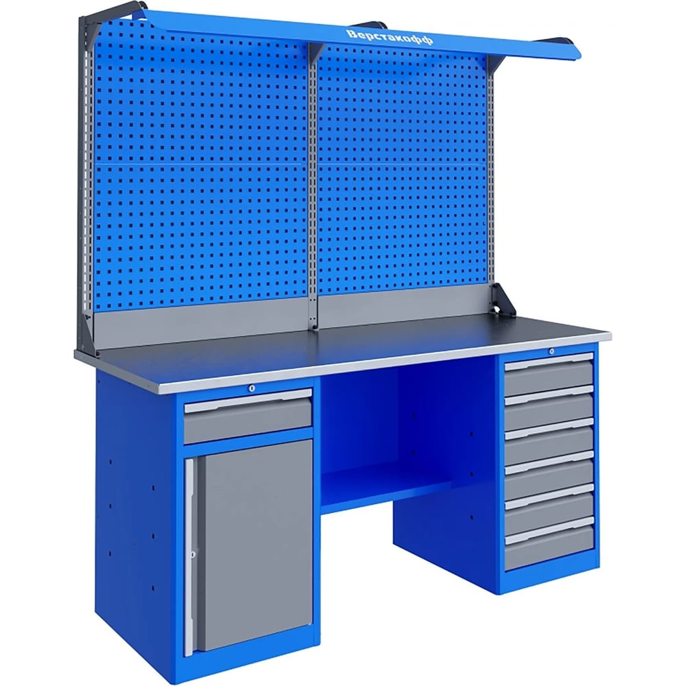 Изображение товара Слесарный верстак Верстакофф TNC 201.68.3-2f 125427