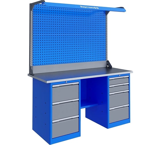 Изображение товара Слесарный верстак Верстакофф TNC 161.34.1-2f 125163