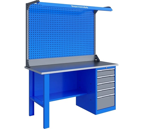 Изображение товара Слесарный верстак Верстакофф TNC 161.15.3-2f 125148