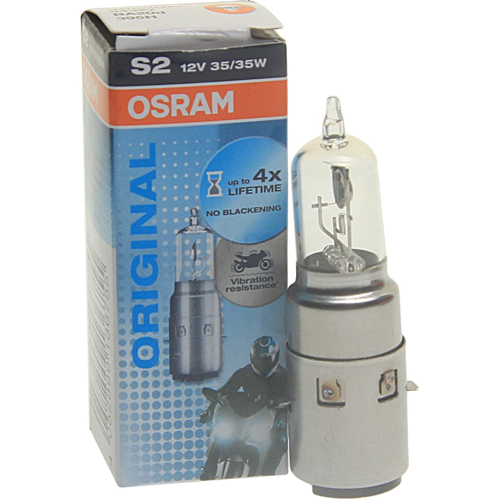 фото Автолампа osram s2 ba20d 12v 64327