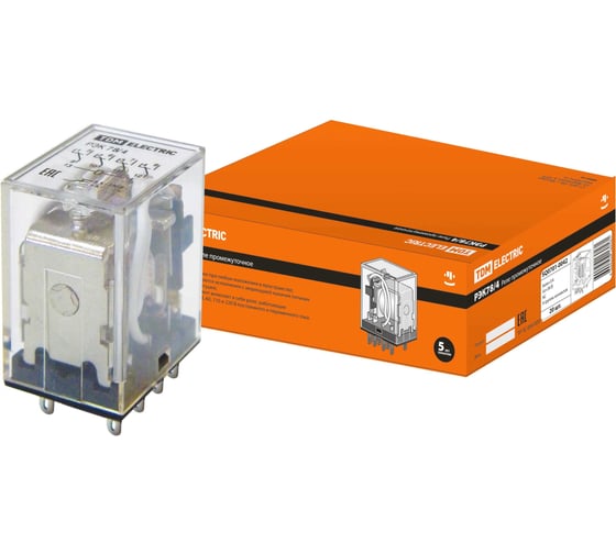 Изображение товара Реле TDM ELECTRIC РЭК78/4 3А 36В AC SQ0701-0042